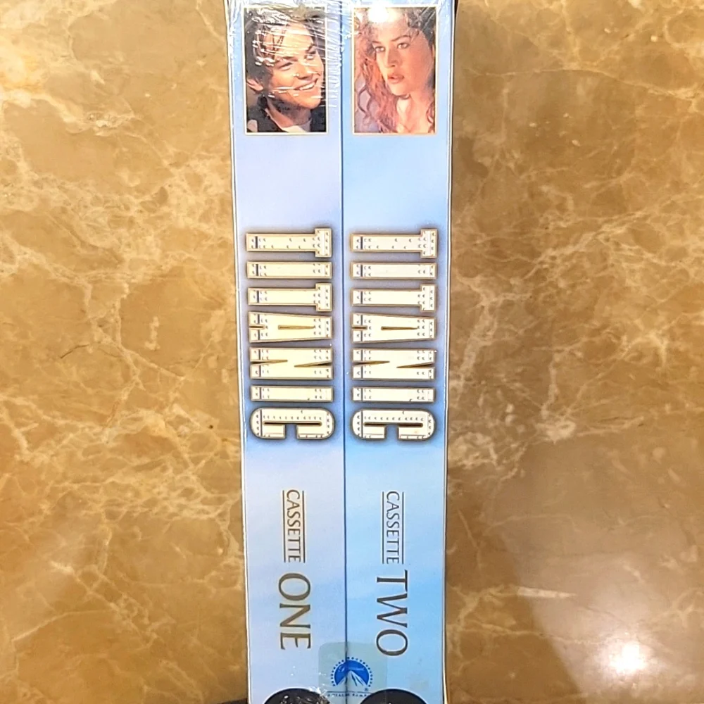 Titanic VHS Tapes, NWT